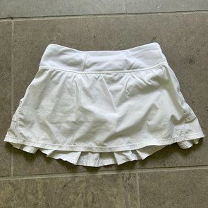 COPY - Ivivva - Size 10 kids - White ruffle tennis skirt